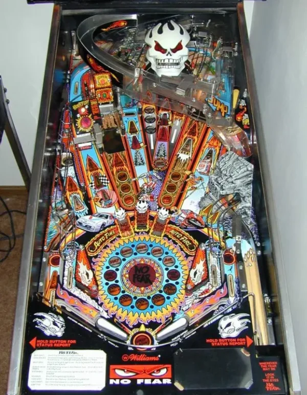 No Fear Pinball Machine by Williams